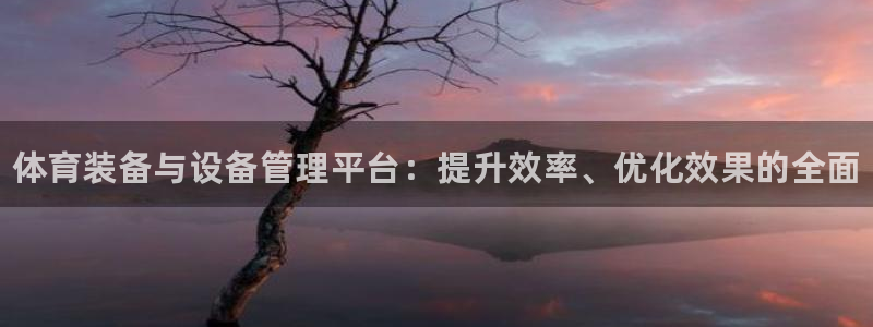 富联娱乐测速软件下载:体育装备与设备管理平台:提升效率、优化